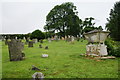 The churchyard of St Mawgan-in-Meneage Parish Church