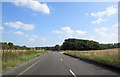 A4010 north of Flinthall Farm