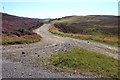 A rough road leads off towards Little Rogart