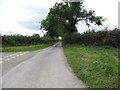 The Ballynagross Road viewed from the Ballysallagh Cross Roads