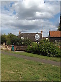 TM0434 : Suffolk Village of the year sign by Geographer