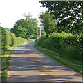 SK2841 : Slade Lane near Kedleston by Stephen Richards