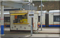 TQ3184 : Platform coffee stand, Highbury and Islington Station by Jim Osley