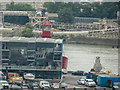 Lightship, Trinity Buoy Wharf, London, as seen from the Viewing Platform, O2 Arena, Greenwich