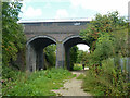 TQ0787 : Railway bridge NAJ2 15 by Robin Webster
