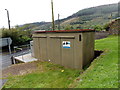 Utilities box on the corner of Katie Street and Gwendoline Street, Blaengarw