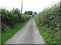 View NNW along Ballysallagh Road