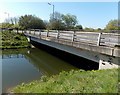 East side of the B3133 bridge over Blind Yeo