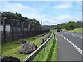 Boundary fence at HMNB Faslane