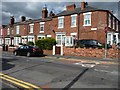 SE5803 : Houses on the east side of King's Road, Doncaster by Christine Johnstone