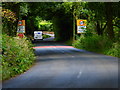 Old Odiham Road enters Upper Anstey from the north