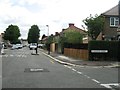 Brecon Road, closed off by gate