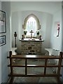 SS5247 : Altar, St Nicholas' Chapel, Ilfracombe by Rob Farrow