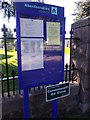 Aberdeenshire County Council notice board