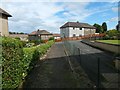 The end of a path to Pennyfern Road