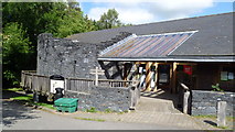 SO2872 : Offa's Dyke Visitor Centre, Knighton by Jeremy Bolwell
