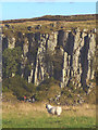 NY7567 : Peel Crags by Karl and Ali