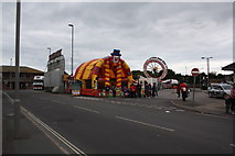 SY4692 : Bridport 2014 Carnival fair by John Stephen