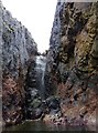 NR2947 : Waterfall at Soldier's Rock, Islay by Becky Williamson