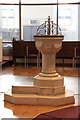 St Peter, London Road, Norbiton - Font