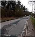 Patchy road surface, Steam Mills