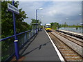 A train leaves South Greenford station