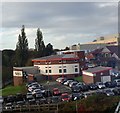 Keele University Medical School building on the hospital site