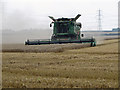 TA0019 : Harvesting near North Wold Farm by David Wright