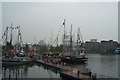 View of Tall Ships Festival vessels docked in Wood Wharf #2