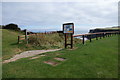 Path down to the beach at Saltwick Bay