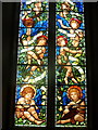 NY3606 : South window in St. Mary's Chapel, Rydal by pam fray