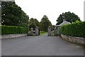 Gates to the riding school