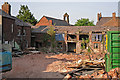 NY4056 : Swifts Mews, about to be demolished by Rose and Trev Clough