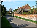 The road north through Wootton Rivers, Wiltshire