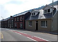 Houses at the northern edge of Lluest