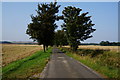 Bridleway leading to the A16