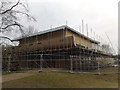 Westport Lake Visitor Centre under construction