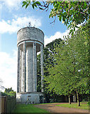 SP7651 : Water tower, Roade by Stephen Richards