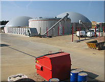TF9038 : Anaerobic digestion plant at Egmere by Evelyn Simak