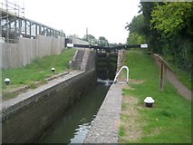 SP9114 : Grand Union Canal: Aylesbury Arm: Marsworth Lock No 2 by Nigel Cox