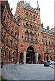TQ3082 : Front of St Pancras Station by N Chadwick