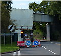 Traffic lights on Huncote Road