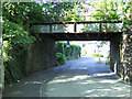 Railway bridge at Bridgend Road