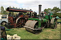 SK2406 : Statfold Barn Railway - steam rollers by Chris Allen