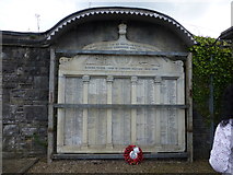 H4473 : Memorial tablet, St Lucia Barracks, Omagh by Kenneth  Allen