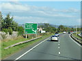 A55 North Wales Expressway at junction  26