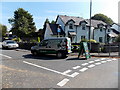 Woollacott Butchers van and board, Newton, Swansea