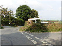 SX7361 : Mill Cross - crossroads near Rattery by Ruth Sharville