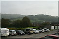 Parking lot with a view, off Royds Avenue