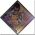 St John the Evangelist, Little Leighs - Hatchment